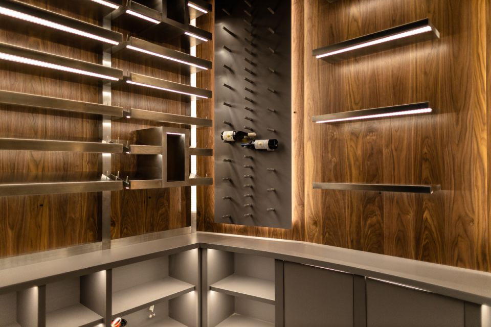 Идеальное пространство для винного погреба