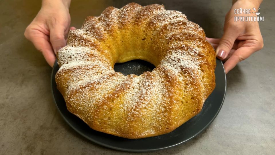 Ароматный апельсиновый пирог на кефире: легкость и свежесть в каждой порции