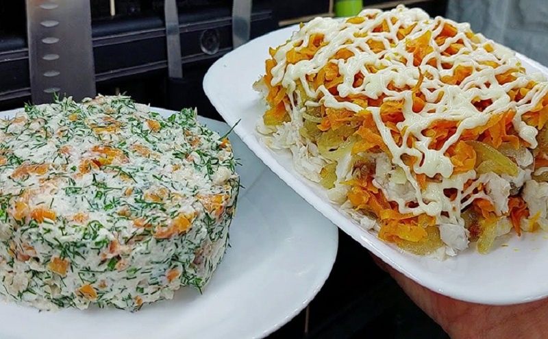 Три салата на Новый год: быстро, вкусно и оригинально