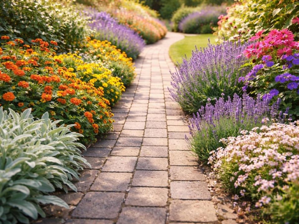 Тропинка и зелёный контур участка: как создать идеальный бордюр растениями