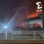 Мощный пожар в Челябинске в районе ЧМЗ