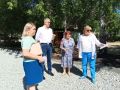 Глава Копейска проверила ход работ в рамках инициативного бюджетирования
