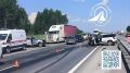 Сотрудники Госавтоинспекции устанавливают обстоятельства смертельного дорожно-транспортного происшествия в Сосновском районе