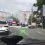 В центре Челябинска загорелась машина