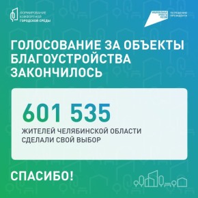 Южный Урал проголосовал за комфорт
