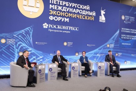 Алексей Текслер принял участие в панельной сессии ПМЭФ-2025 «Экономика предложения»