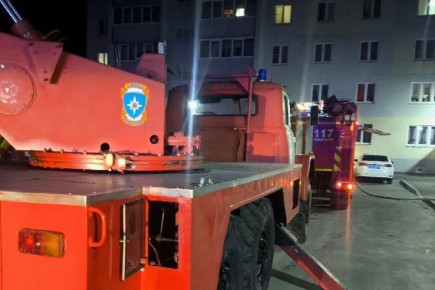 В Кыштыме вечером 26 октября случился серьезный пожар