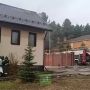 В поселке Западный загорелся коттедж