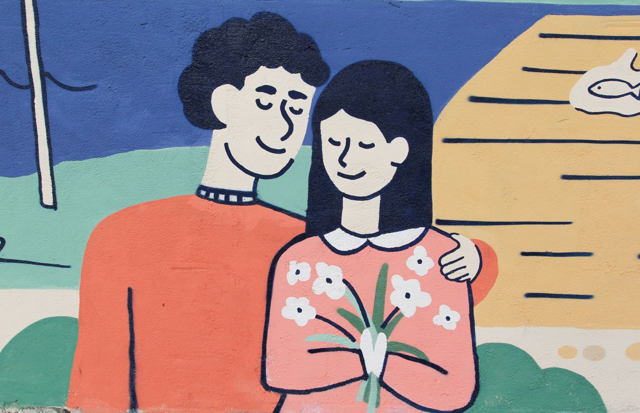 В Ленинском районе обычная бетонная стена превратилась в арт-галерею! В Ленинском районе обычная бетонная стена превратилась в арт-галерею!