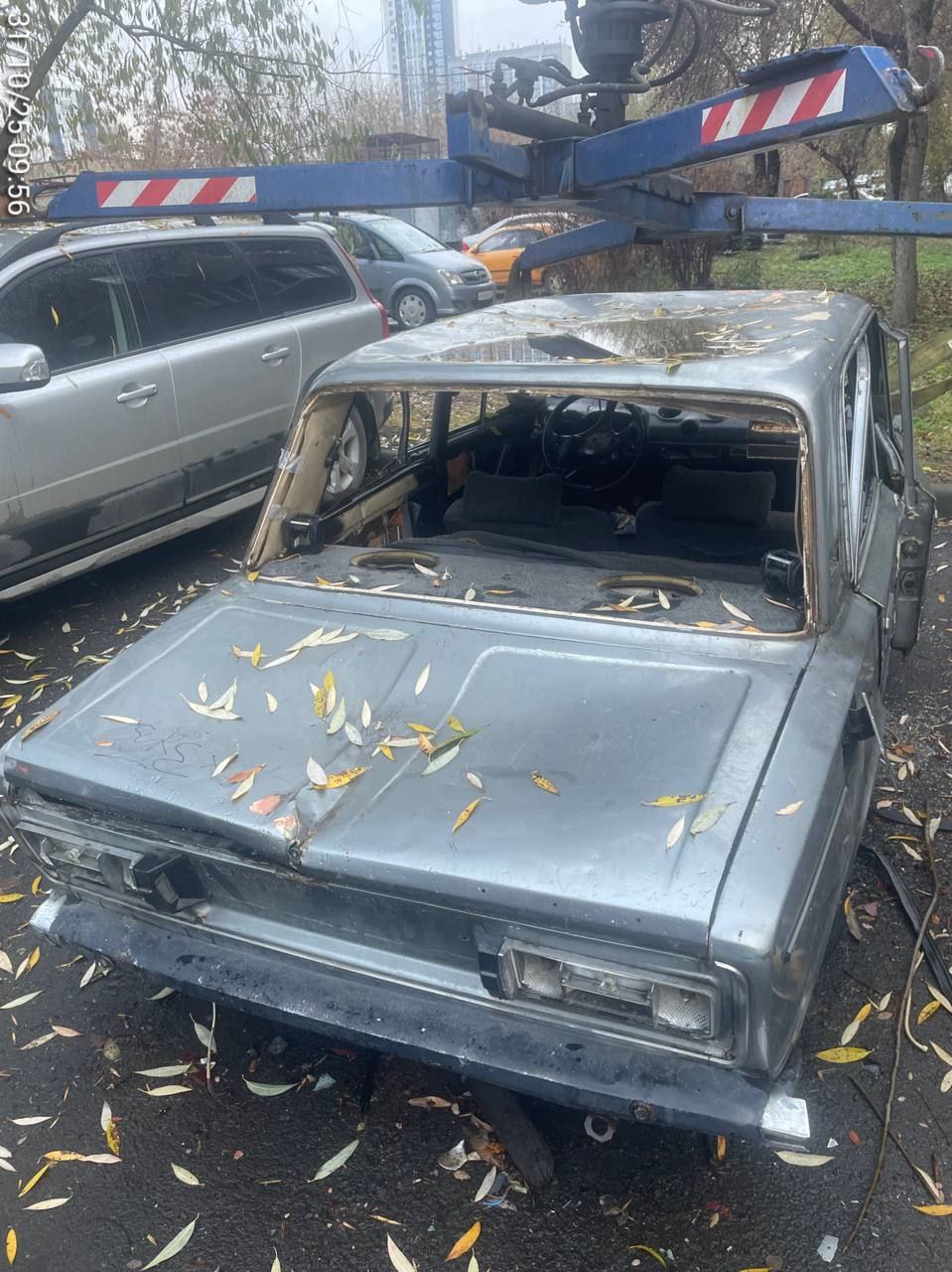 Продолжаем вывозить автохлам с улиц города Продолжаем вывозить автохлам с улиц города