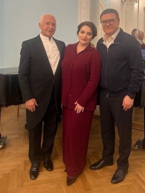 Владимир Спиваков и Хибла Герзмава исполнили хиты на концерте в Челябинске