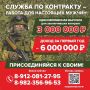 Служба по контракту - работа для настоящих мужчин!