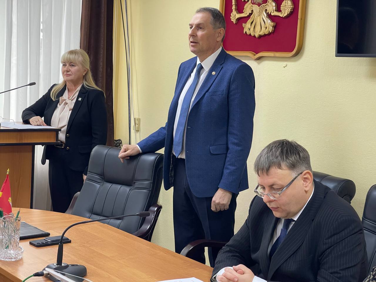 Рабочее совещание и церемония награждения организаторов выборов в Троицком муниципальном округе Рабочее совещание и церемония награждения организаторов выборов в Троицком муниципальном округе