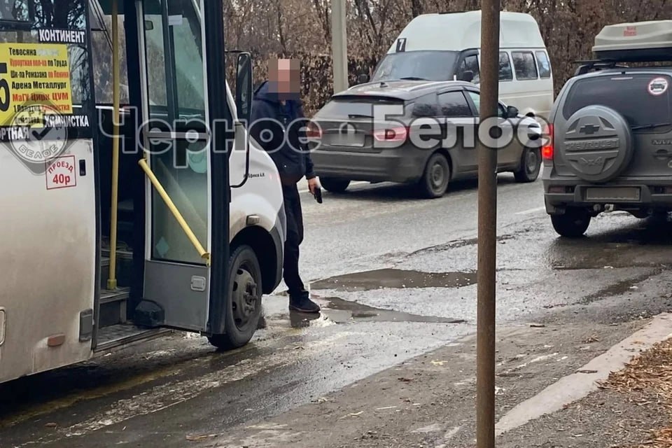 В Магнитогорске дорожный конфликт едва не закончился трагедией