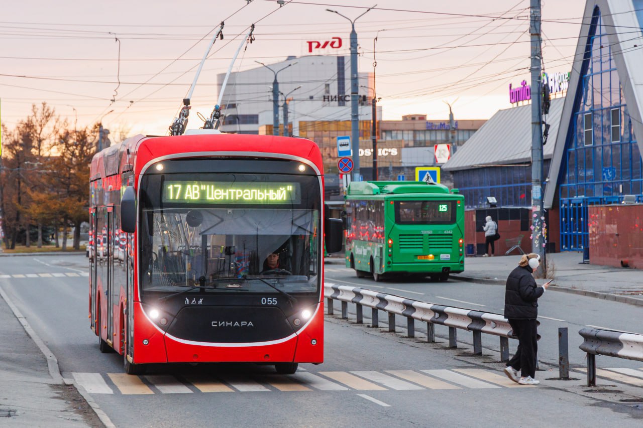 В Челябинске троллейбусы №17 вернулись на привычный маршрут