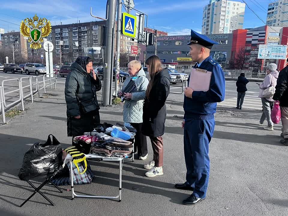 Прокуратурой повторно пресечены нарушения при осуществлении уличной торговли