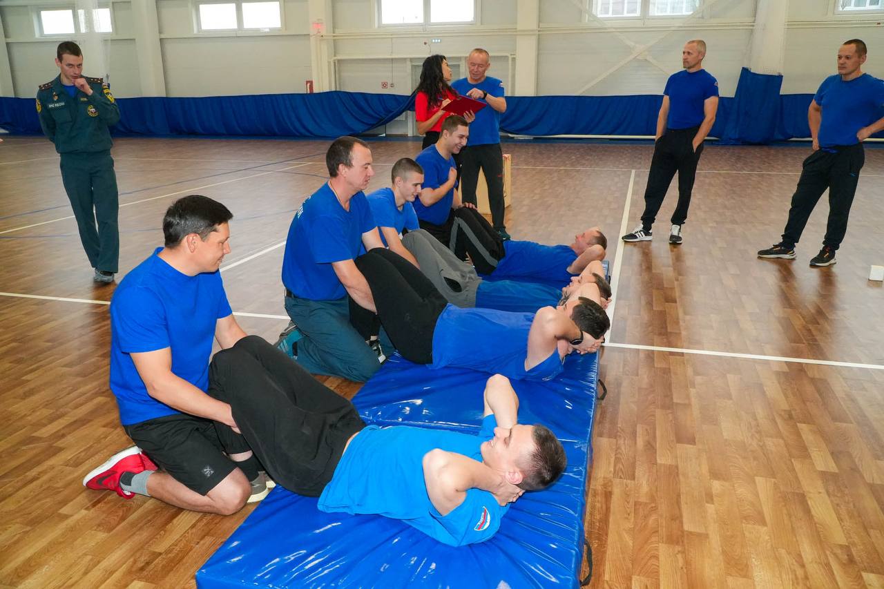 Личный состав 66-й пожарно-спасательной части села Еткуль успешно выполнил нормативы Всероссийского физкультурно-спортивного комплекса «Готов к труду и обороне» Личный состав 66-й пожарно-спасательной части села Еткуль успешно выполнил нормативы Всероссийского физкультурно-спортивного комплекса «Готов к труду и обороне»