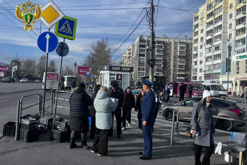 Челябинске зачистили легендарный нелегальный рынок на пересечении Победы и Чичерина