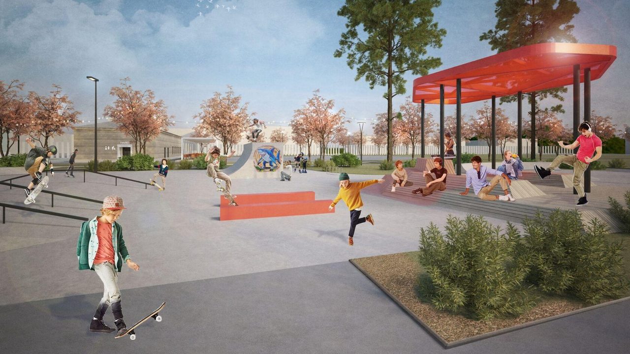 Фудкорт, скейт-парк и каток: популярное место отдыха благоустроят в Южноуральске Фудкорт, скейт-парк и каток: популярное место отдыха благоустроят в Южноуральске