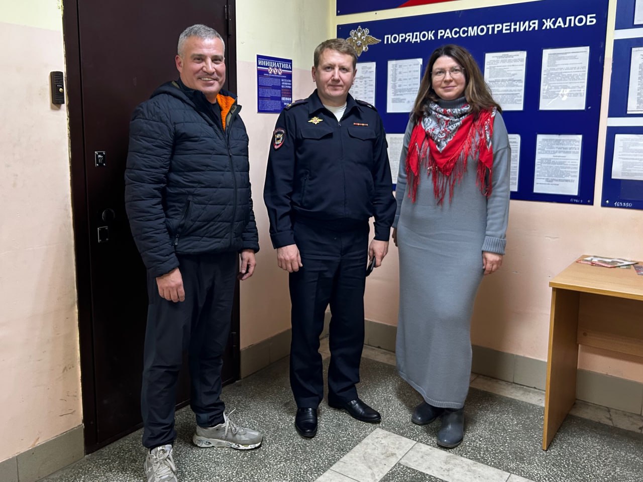 В рамках Всероссийской акции «Гражданский мониторинг» члены Общественного совета при городском управлении МВД посетили Отдел полиции «Северо-Западный»