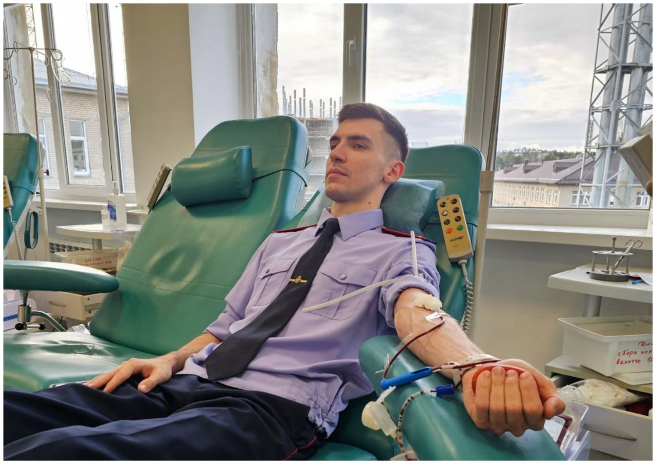 «Поддержка тем, кто в ней нуждается»: офицеры СК в Челябинске стали донорами крови