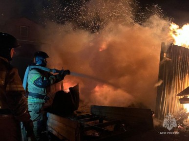 Мужчина сгорел в садовом домике в Челябинске
