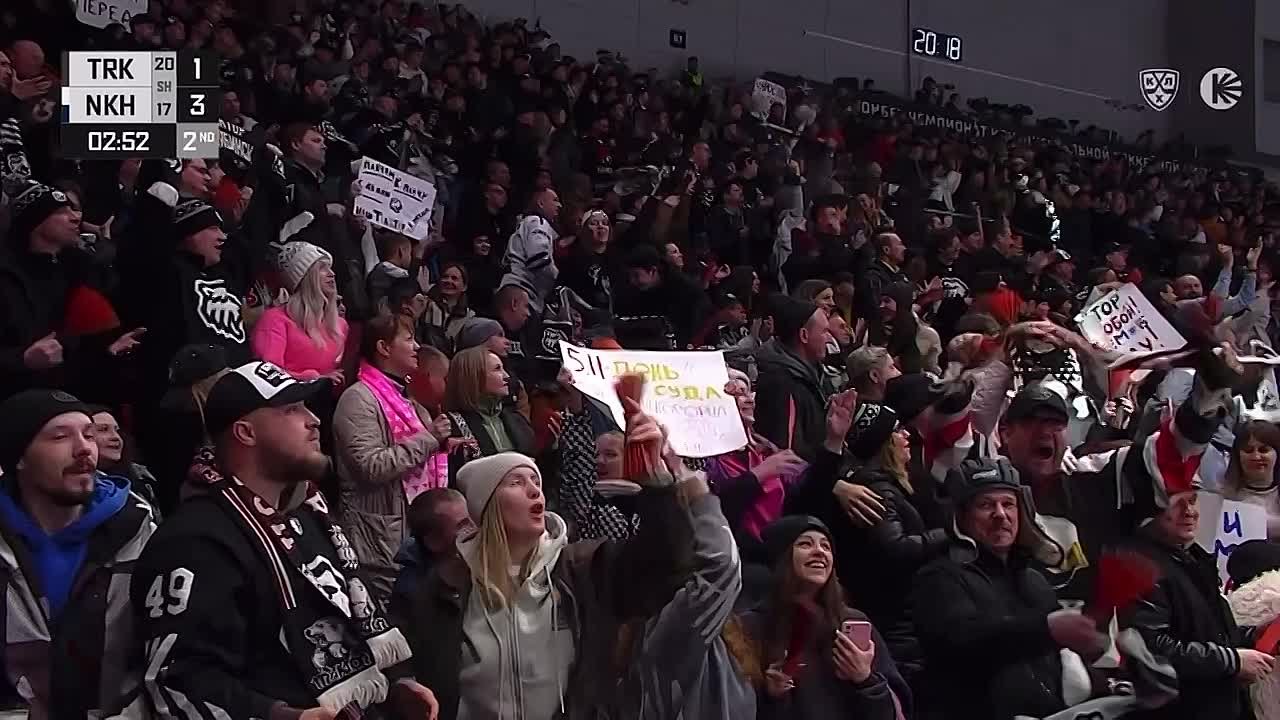 На ледовой арене «Трактор» в Челябинске очень горячо!