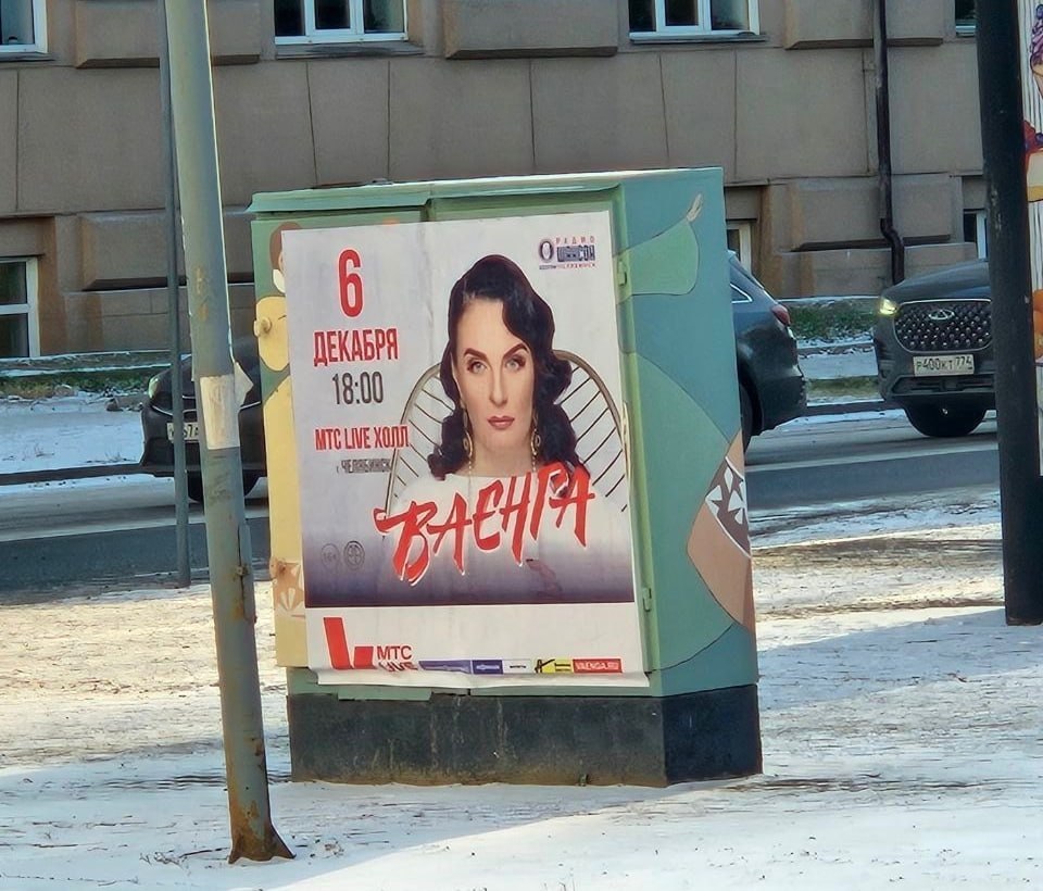 Организаторы концерта Елены Ваенги изуродовали арт-объекты в Челябинске