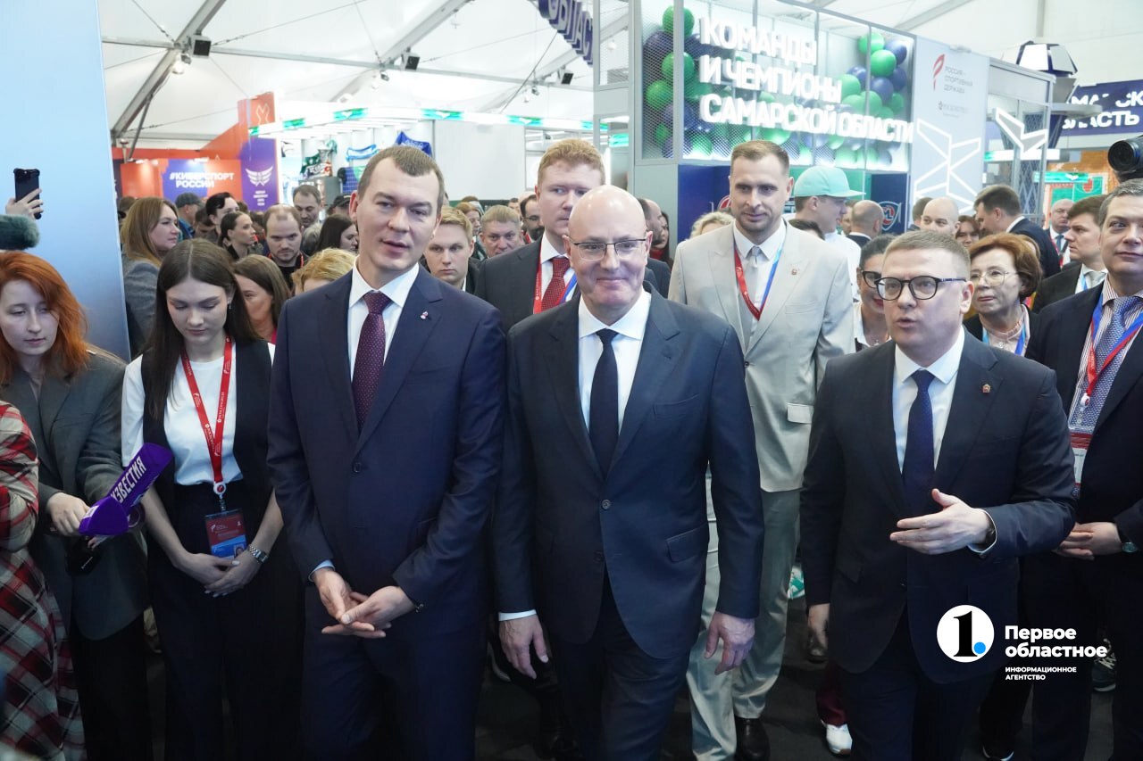 Спортивный потенциал Челябинской области оценили Дмитрий Чернышенко и Михаил Дегтярев