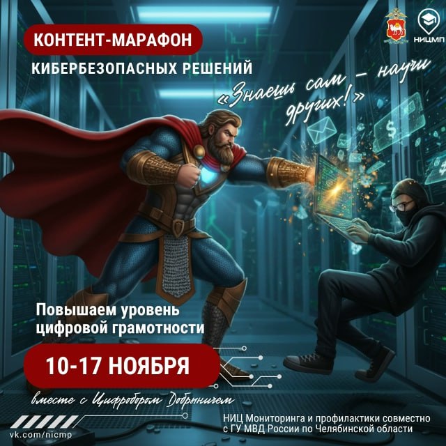 Совсем скоро стартует Контент-марафон кибербезопасных решений «Знаешь сам – научи других!»