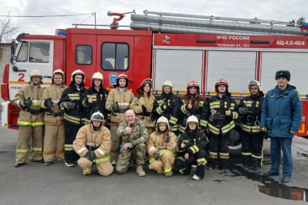 Кадеты на практике: первый шаг в профессию огнеборца