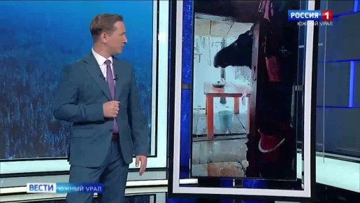 Лосихи Даренка и Дуня навестили смотрителя в Зюраткуле