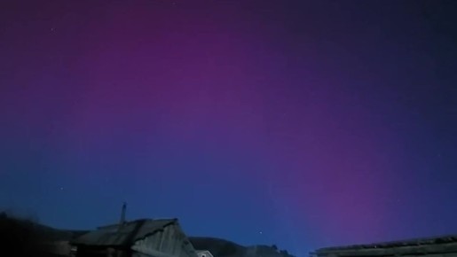 Сияние в ночном небе 12 ноября наблюдали жители Челябинской области