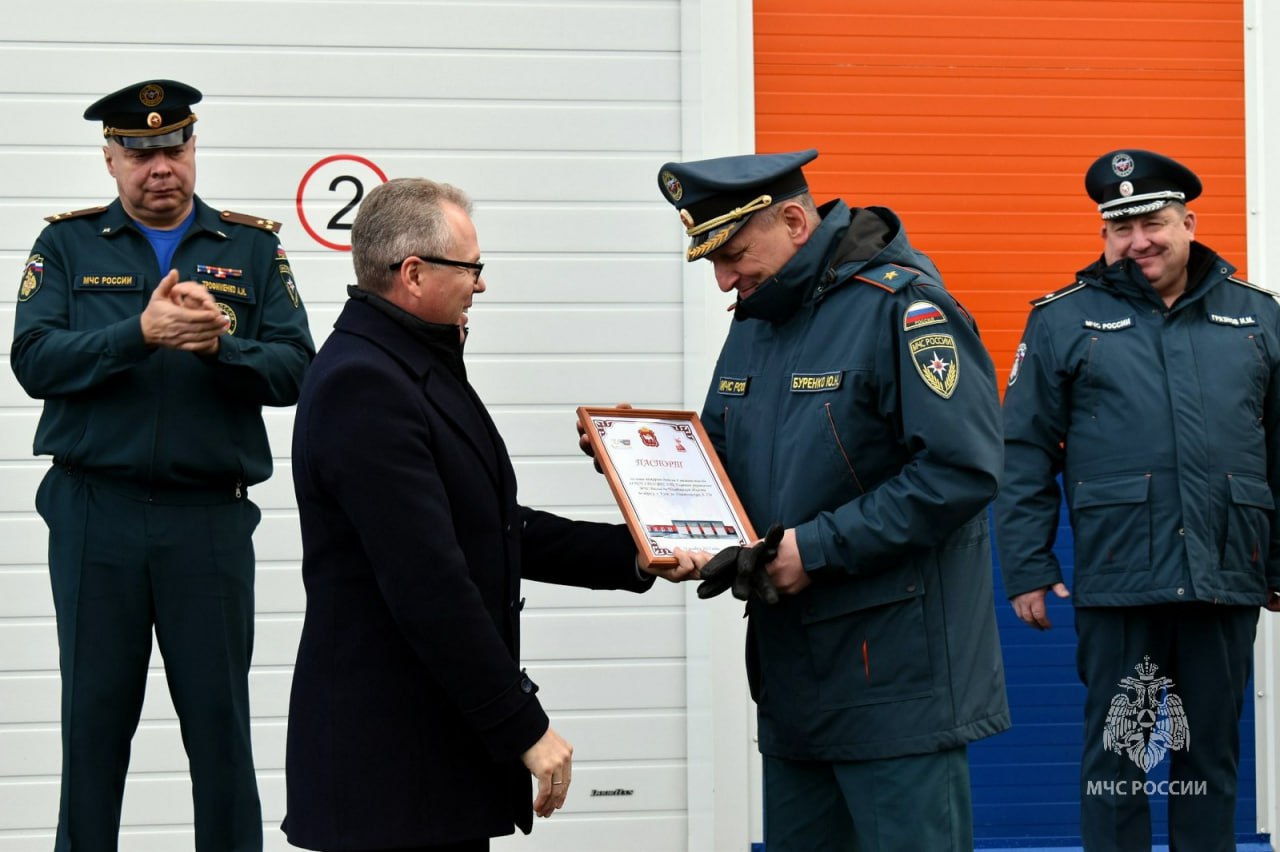 С новосельем, огнеборцы!. В городе Куса для федеральной противопожарной службы открыли новое пожарное депо С новосельем, огнеборцы!. В городе Куса для федеральной противопожарной службы открыли новое пожарное депо