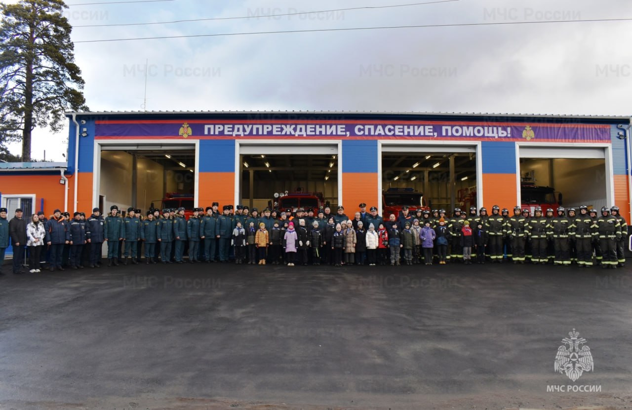 В Кусе открыли новое пожарное депо