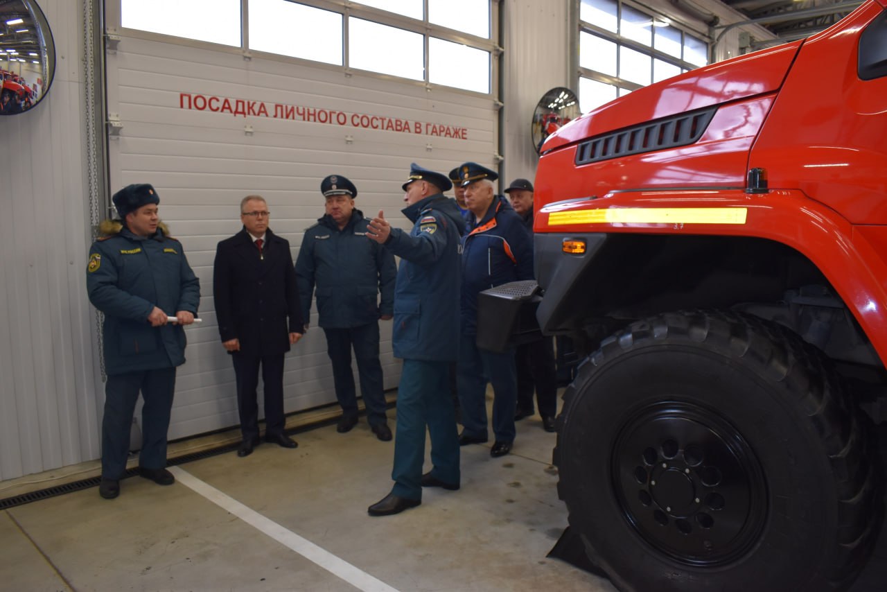 В Кусе начало работать новое пожарное депо В Кусе начало работать новое пожарное депо