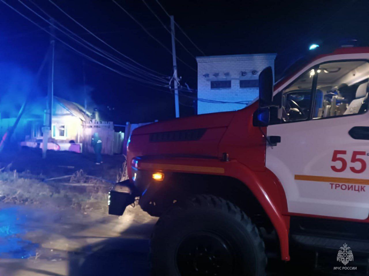 Пожар в жилье унес жизнь человека