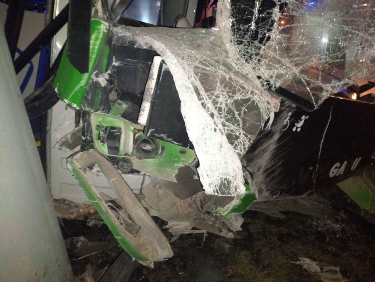 В Ленинском районе Челябинска произошло ДТП с участием пассажирского автобуса