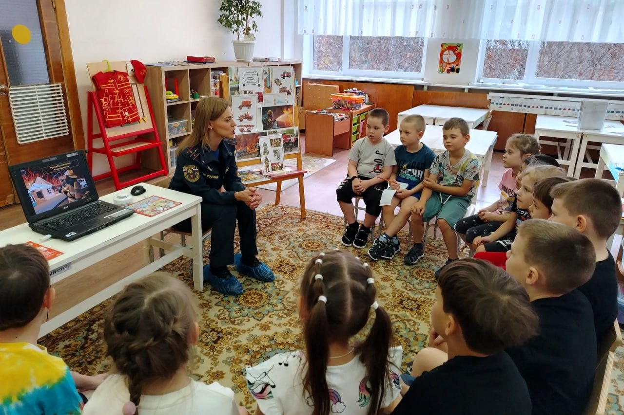 Полезный разговор о безопасности в детском саду