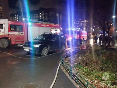 Пожар в челябинской многоэтажке