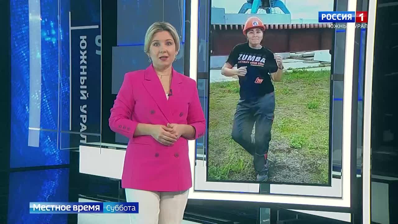 Крановщица из Челябинска устраивает зажигательные танцы на стройплощадке