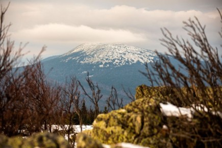 Холодный рассвет над метеостанцией