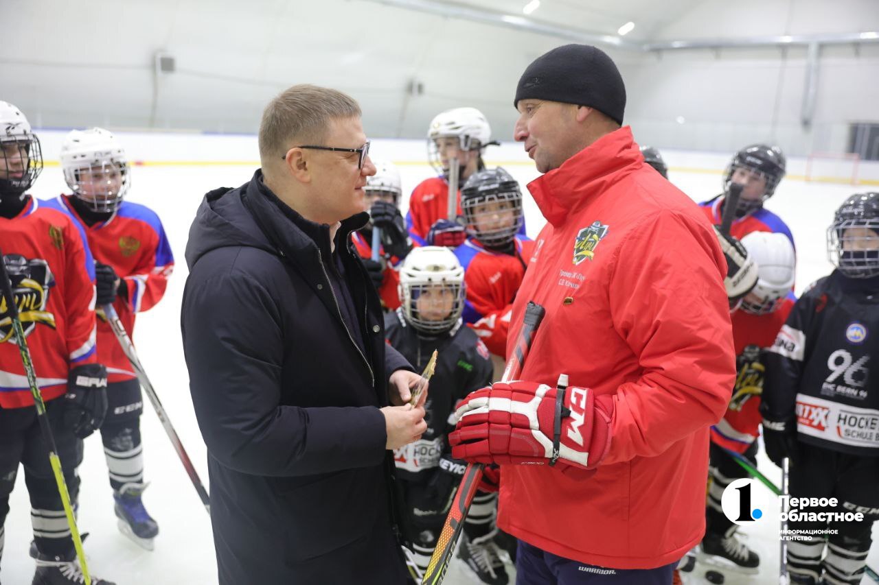 Новый крытый хоккейный корт открылся в селе Миасском! Новый крытый хоккейный корт открылся в селе Миасском!