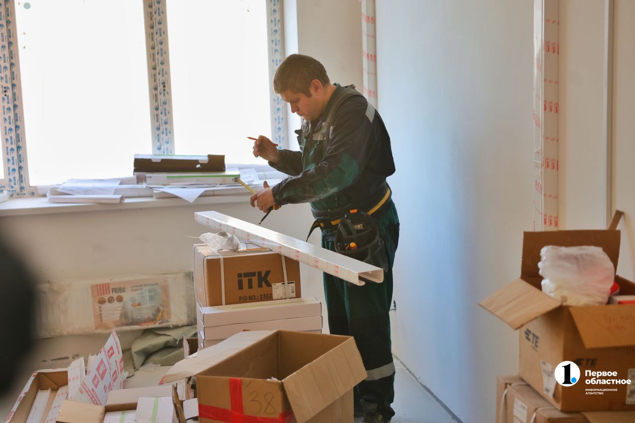 В Миасском продолжается строительство современной поликлиники В Миасском продолжается строительство современной поликлиники