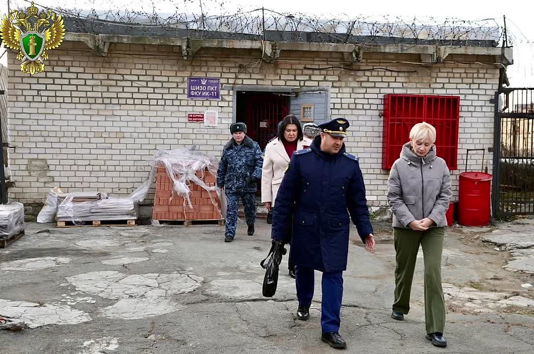 Специализированный прокурор совместно с Уполномоченным по правам человека в Челябинской области проверил исправительную колонию общего режима для осужденных мужчин