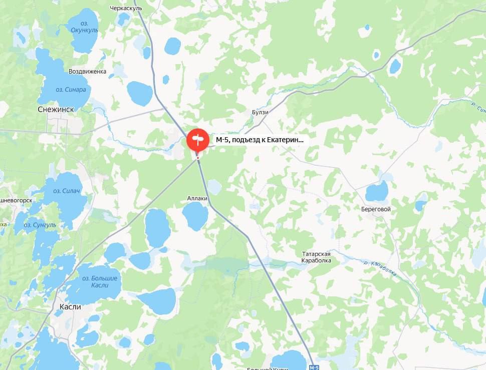 На участке трассы М-5 ограничили движение до 50 км