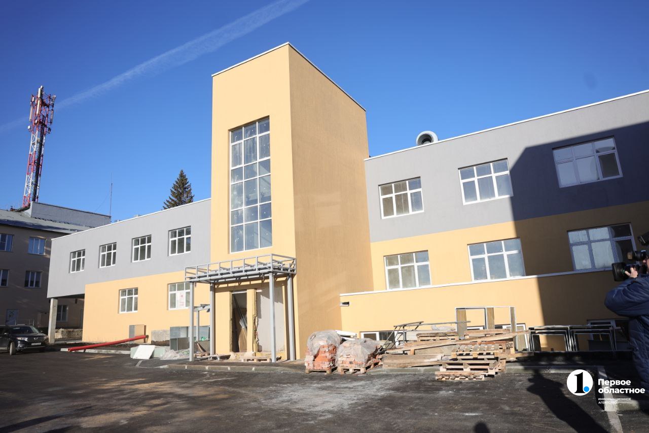 В Миасском продолжается строительство современной поликлиники