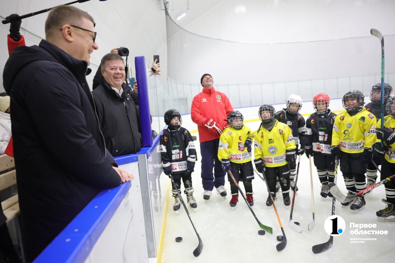 Новый крытый хоккейный корт открылся в селе Миасском! Новый крытый хоккейный корт открылся в селе Миасском!