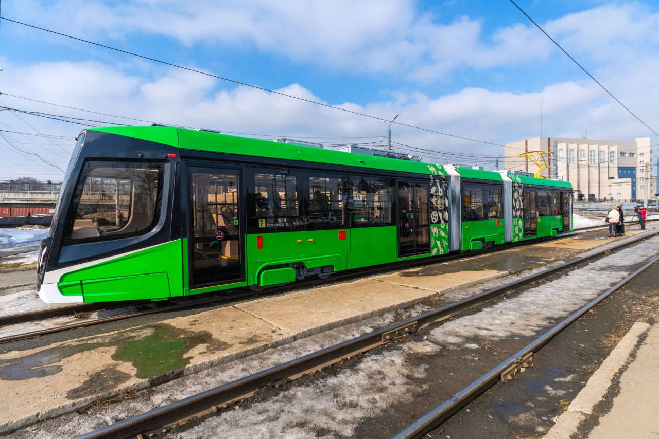Для метротрама Челябинска закупили трамваи с сенсорными окнами