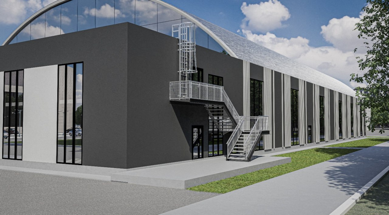 В Челябинске построят двухэтажный модульный центр художественной гимнастики